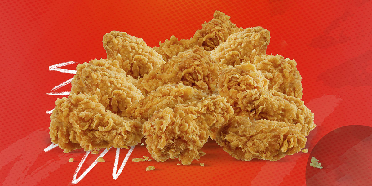 La combinación perfecta: Pollo frito y maratones de series