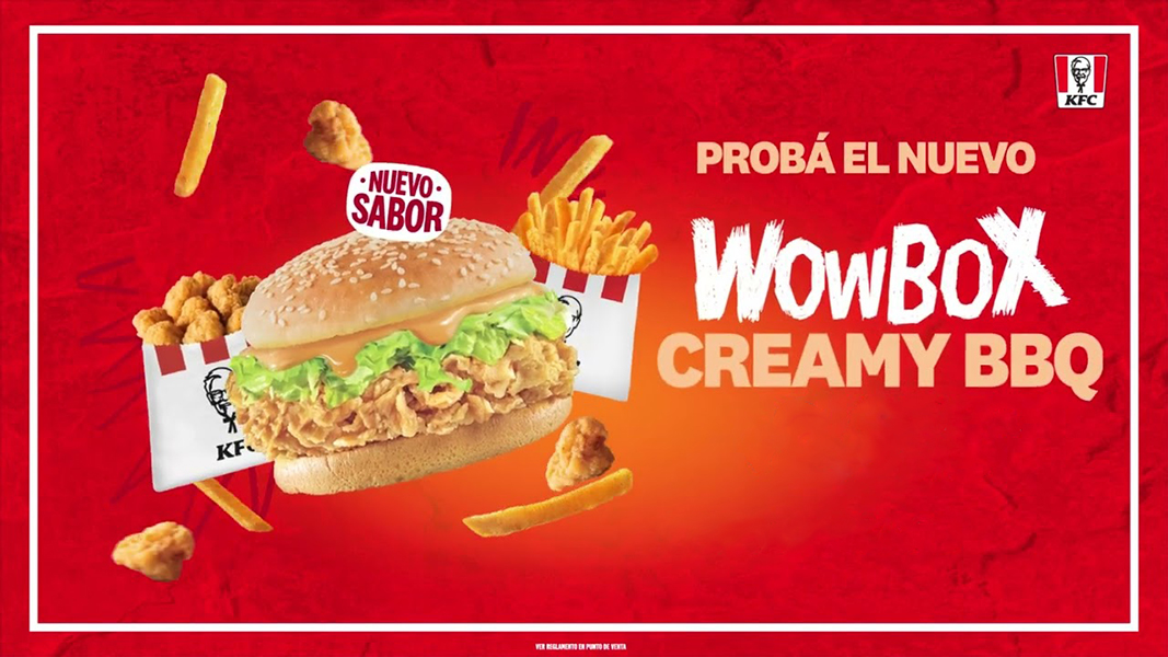 Hamburguesa de pollo con un nuevo sabor: Conocé la nueva Creamy BBQ de KFC