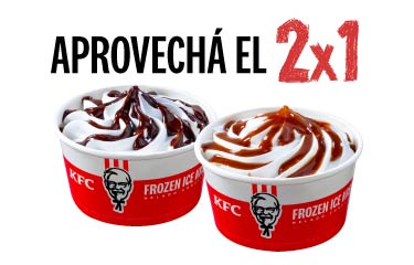 2x1 SUNDAE FROZEN